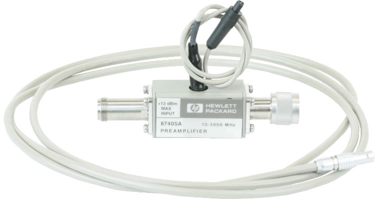 Keysight 87405A 10 TO 3000 MHz Preamplifier (Agilent) 1 KEYSIGHT 87405A 10 TO 3000 MHz PREAMPLIFIER
