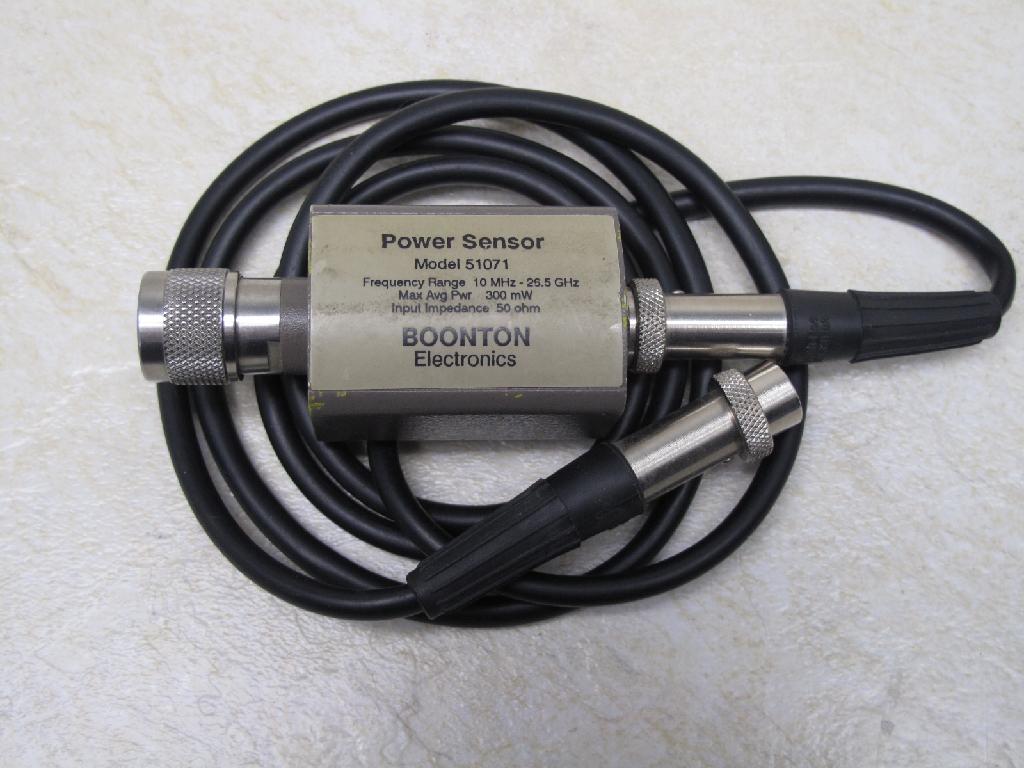 Boonton 51071 10 MHz TO 26.5 GHz Power Sensor 1 BOONTON 51071 10 MHz TO 26.5 GHz POWER SENSOR
