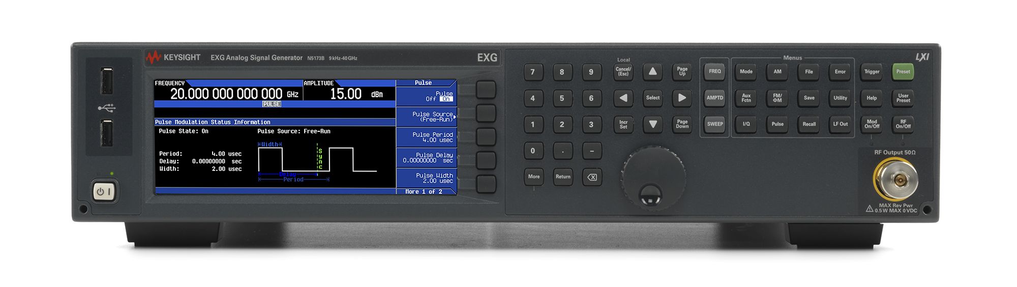 Keysight N5183A 100 kHz TO 40 GHz Analog Signal Generator 1 KEYSIGHT N5183A 100 kHz TO 40 GHz ANALOG SIGNAL GENERATOR 1E1 1EA 540 UNW