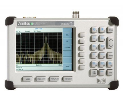 Anritsu S331D 25 MHz TO 4 GHz Sitemaster Cable And Antenna Analyzer 1 ANRITSU S331D 25 MHz TO 4 GHz SITEMASTER CABLE AND ANTENNA ANALYZER