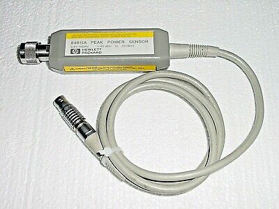 Keysight 84815A 0.05 TO 18 GHz Peak Power Sensor (Agilent) 1 KEYSIGHT 84815A 0.05 TO 18 GHz PEAK POWER SENSOR