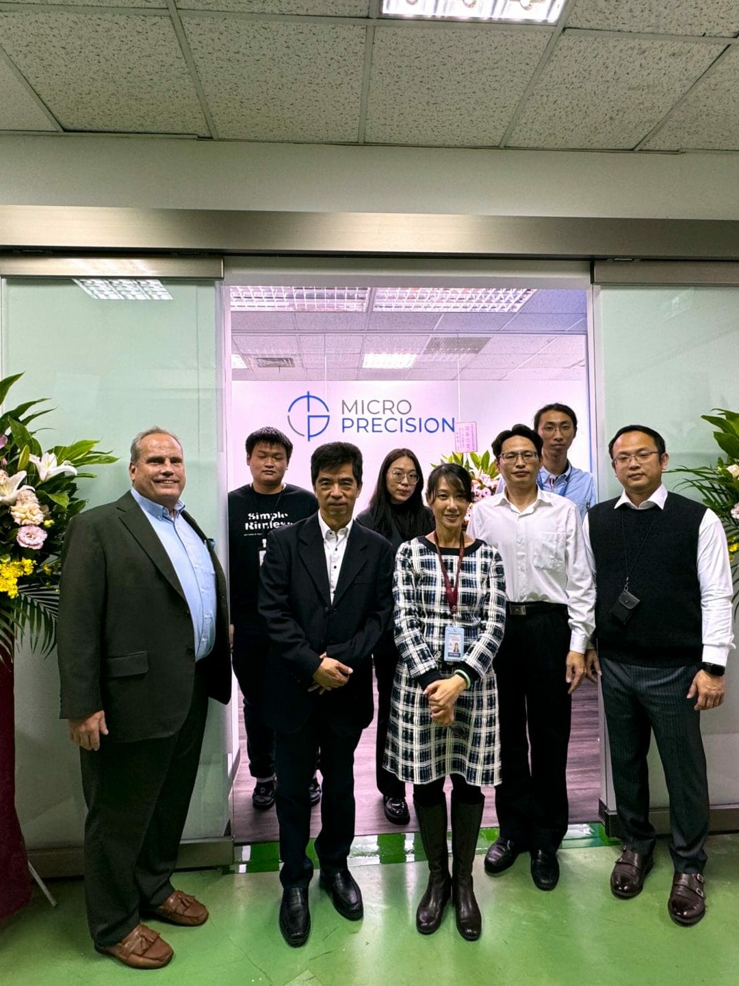Micro Precision Calibration Lab Taiwan Team - lab opening photo