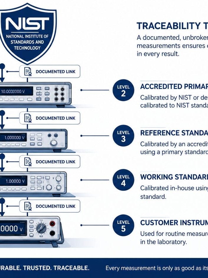 NIST Traceability infographic explained